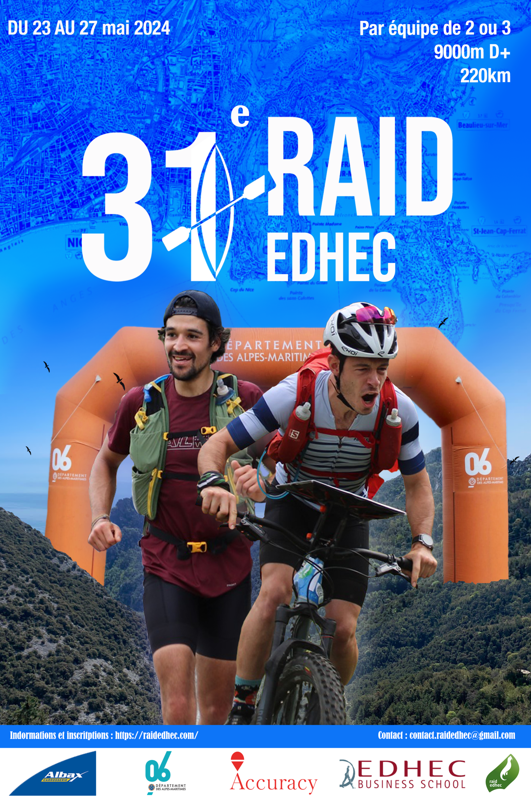 affiche Raid EDHEC (2)